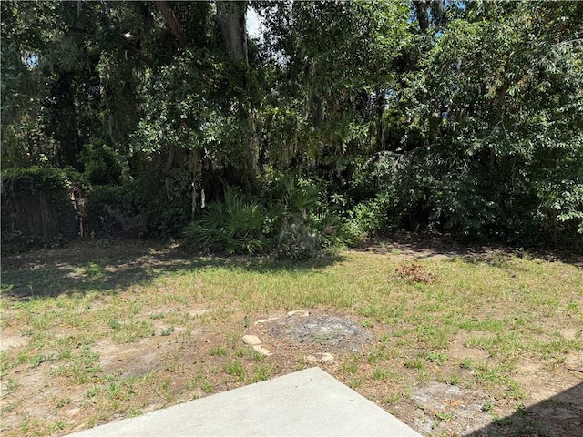 208 Stafford Ave, Brunswick, GA 31520 - view of yard with a patio