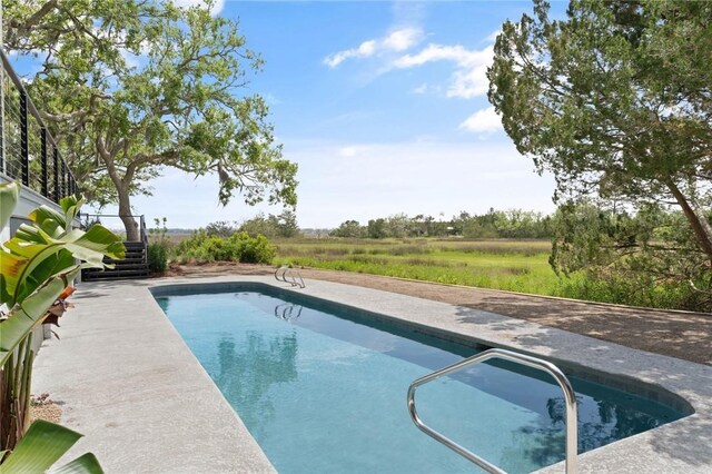 view of pool
