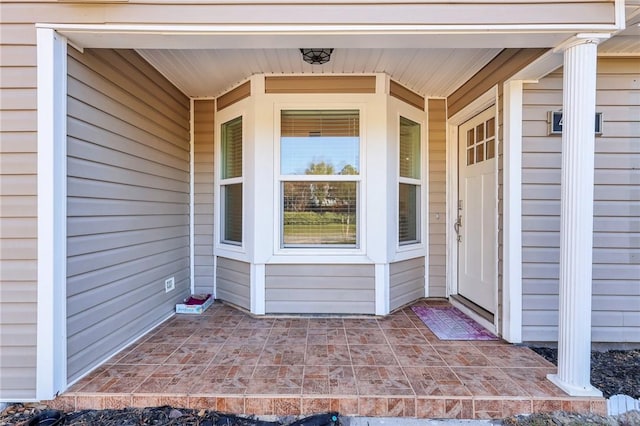 view of property entrance