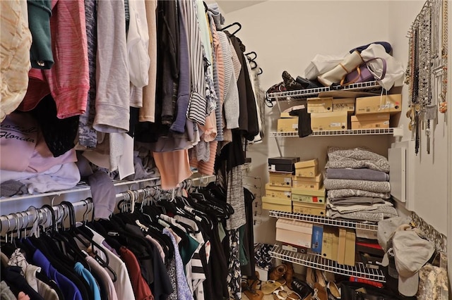 view of spacious closet