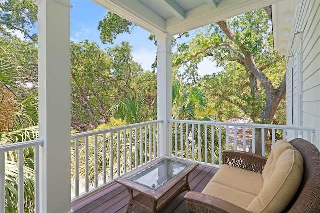 622 Beachview Dr, Saint Simons Island, GA 31522 - view of balcony