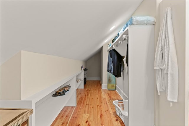 622 Beachview Dr, Saint Simons Island, GA 31522 - interior space with light wood-style flooring and lofted ceiling