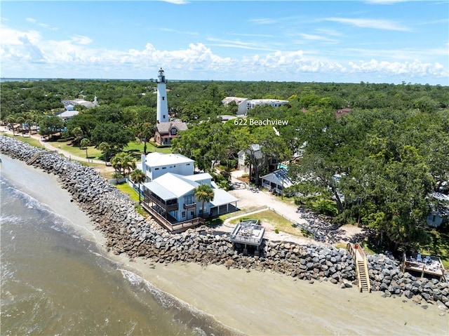 622 Beachview Dr, Saint Simons Island, GA 31522 - bird's eye view of expansive coastline
