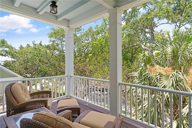 622 Beachview Dr, Saint Simons Island, GA 31522 - view of balcony