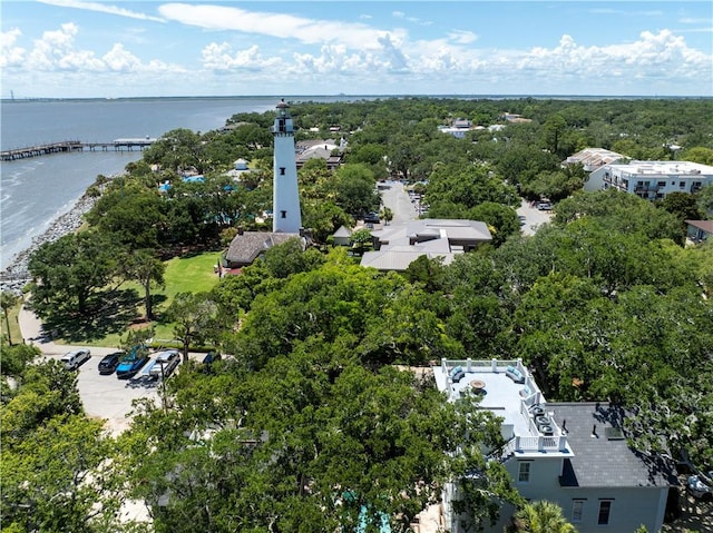 622 Beachview Dr, Saint Simons Island, GA 31522 - drone / aerial view of a nearby body of water