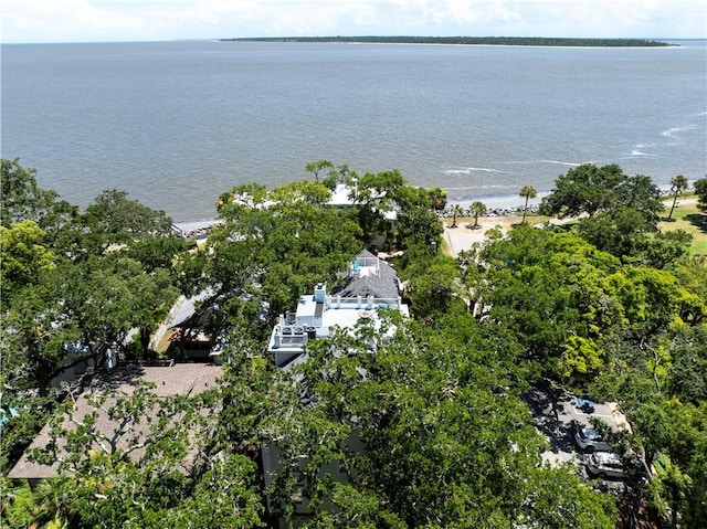 622 Beachview Dr, Saint Simons Island, GA 31522 - aerial overview of property's location featuring a large body of water