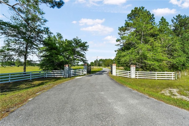 view of road