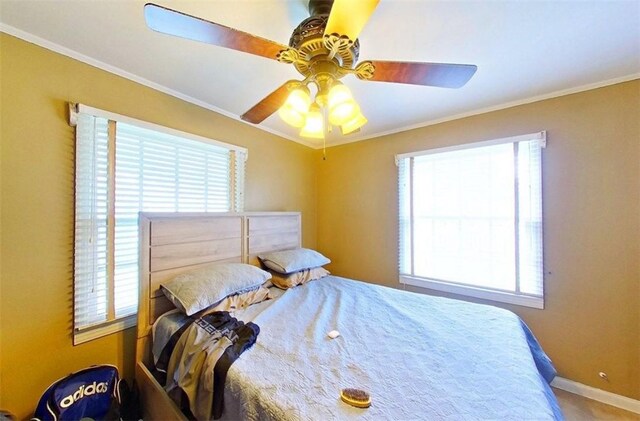 315 Magnolia St, Waycross, GA 31501 - bedroom featuring ornamental molding and multiple windows