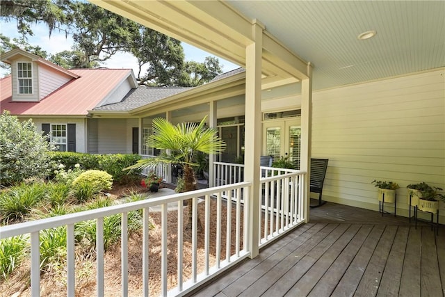 219 Abbott Ln, Saint Simons Island, GA 31522 - view of wooden terrace
