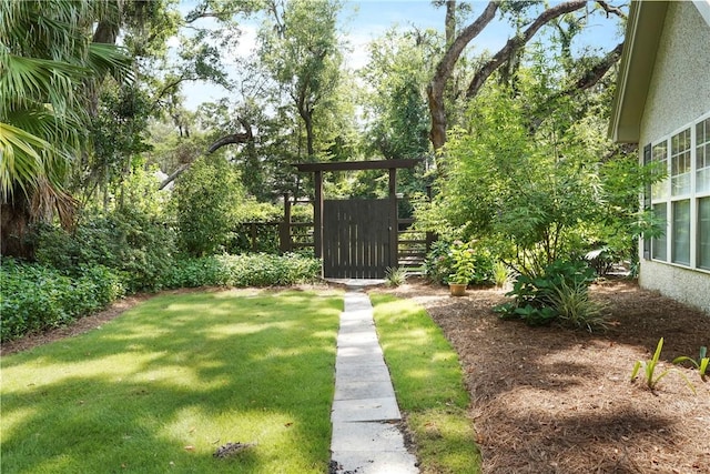 219 Abbott Ln, Saint Simons Island, GA 31522 - view of yard