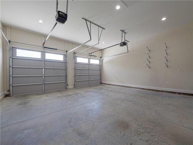 206 Placid Rd, Saint Marys, GA 31558 - garage with a garage door opener