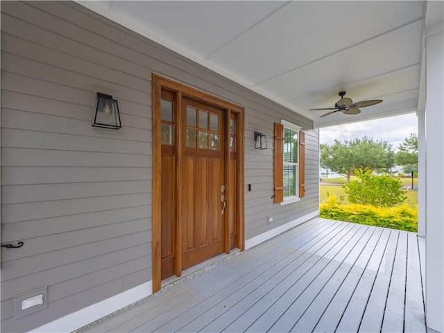 206 Placid Rd, Saint Marys, GA 31558 - porch with ceiling fan