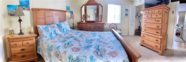 850 Mallery St Unit 4S, Saint Simons Island, GA 31522 - bedroom featuring carpet and baseboards