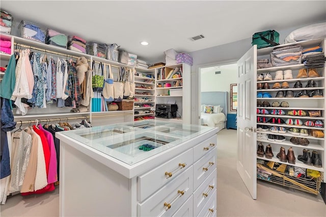 122 Saint Andrews Dr, Saint Simons Island, GA 31522 - spacious closet with light colored carpet