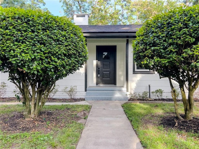 4166 Southern Rd, Brunswick, GA 31520 - property entrance with a chimney