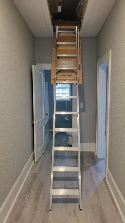 506 Ware St, Waycross, GA 31501 - stairs with wood finished floors
