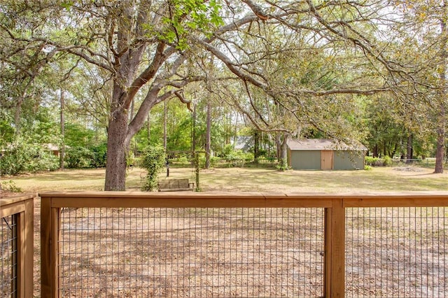 265 Traders Hill Rd, Folkston, GA 31537 - view of yard with an outbuilding