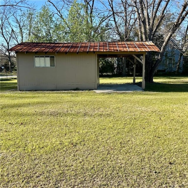 1110 Waller St, Waycross, GA 31501 - view of yard with a carport