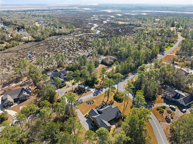 aerial view