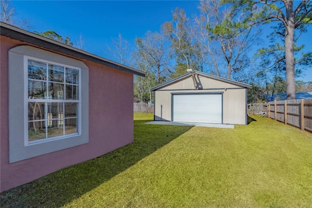 exterior space with a lawn