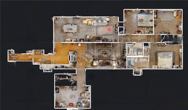 1703 Rainbow Dr, Waycross, GA 31501 - view of property floor plan