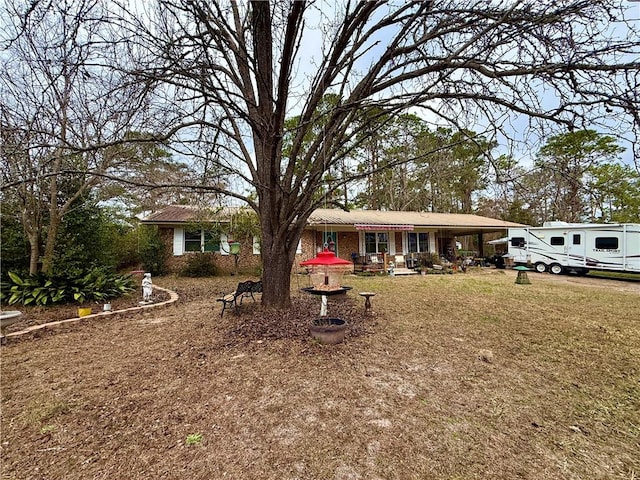 1703 Rainbow Dr, Waycross, GA 31501 - ranch-style house featuring a porch