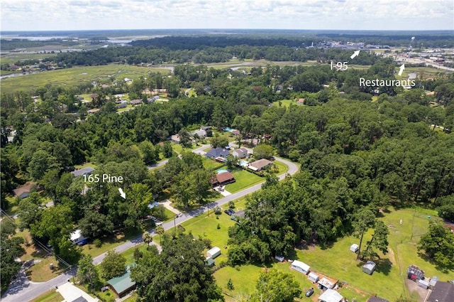 165 Pine Cir, Brunswick, GA 31520 - aerial overview of property's location