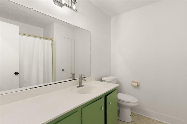 165 Pine Cir, Brunswick, GA 31520 - bathroom featuring vanity and curtained shower