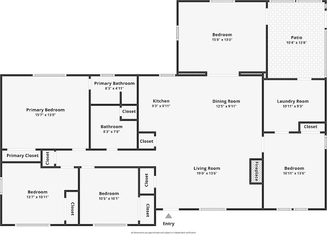 165 Pine Cir, Brunswick, GA 31520 - view of home floor plan