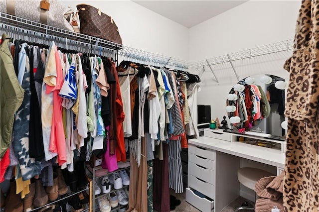 view of spacious closet