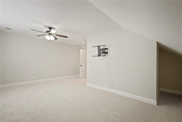 100 Southern Oaks Ln, Saint Simons Island, GA 31522 - empty room with a ceiling fan and light carpet