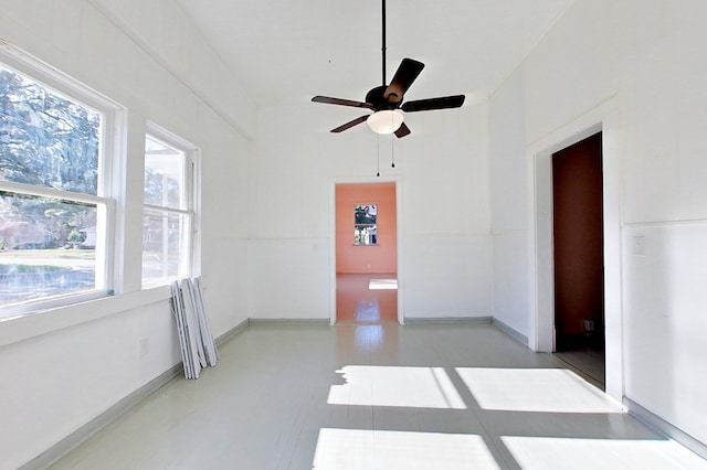 415 Dewey St, Waycross, GA 31501 - unfurnished room featuring a ceiling fan