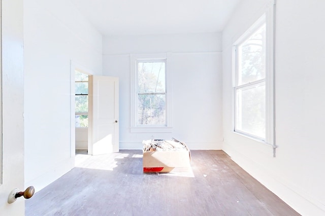 415 Dewey St, Waycross, GA 31501 - empty room featuring wood finished floors and baseboards