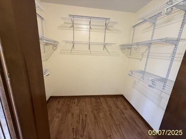 164 W Holly Ave, Kingsland, GA 31548 - walk in closet featuring wood finished floors