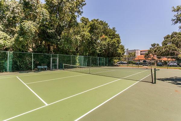 view of tennis court