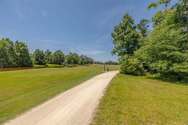 17 Willow Ct, Brunswick, GA 31523 - view of dirt / gravel road with a water view