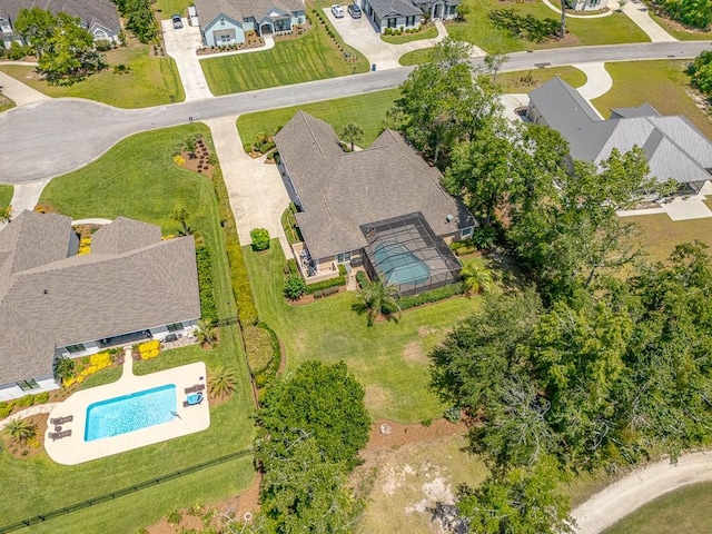 17 Willow Ct, Brunswick, GA 31523 - aerial view of residential area with a pool area