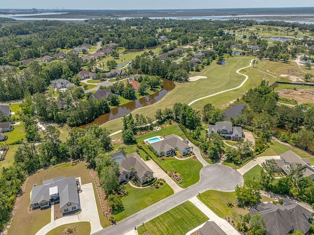 17 Willow Ct, Brunswick, GA 31523 - aerial overview of property's location with a nearby body of water and nearby suburban area
