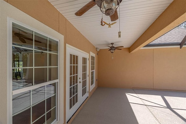 17 Willow Ct, Brunswick, GA 31523 - unfurnished sunroom featuring french doors