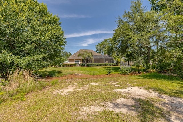 17 Willow Ct, Brunswick, GA 31523 - view of green lawn with glass enclosure