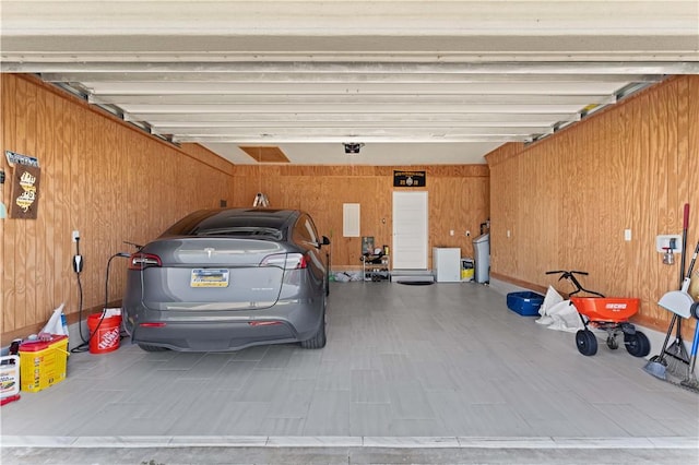 107 Cason Noah Dr, Kingsland, GA 31548 - garage featuring wooden walls