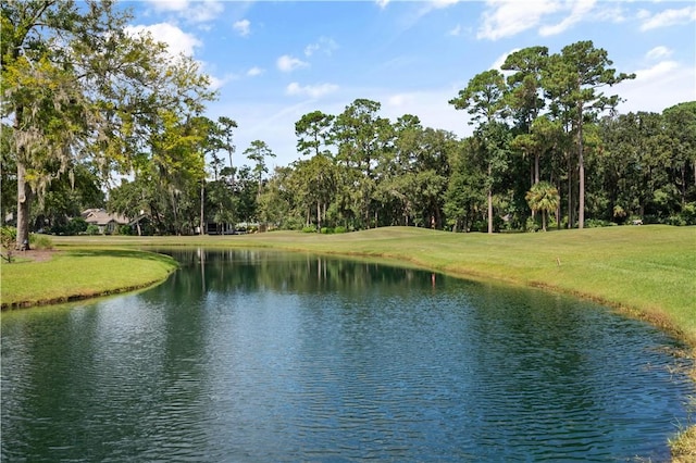 property view of water