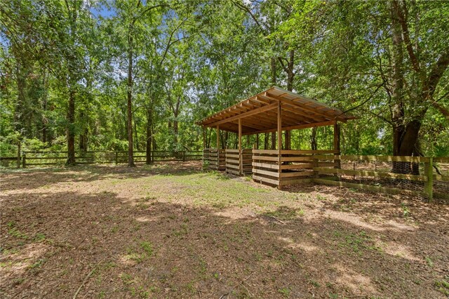 40 Jada Ln, Brunswick, GA 31523 - view of yard featuring an exterior structure and an outdoor structure