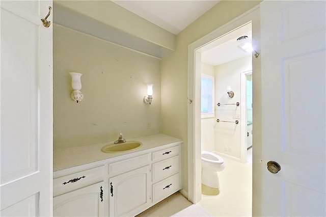 2227 Ware St, Blackshear, GA 31516 - bathroom featuring toilet and vanity