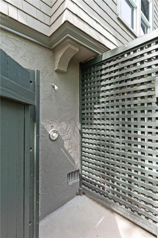 view of exterior entry