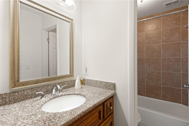 2502 Demere Rd Unit 3, Saint Simons Island, GA 31522 - bathroom featuring vanity and shower / washtub combination