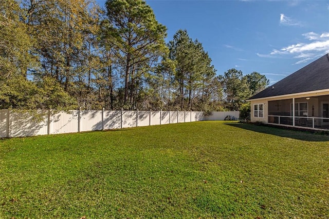 43 Coral Cv, Brunswick, GA 31523 - view of yard featuring a sunroom