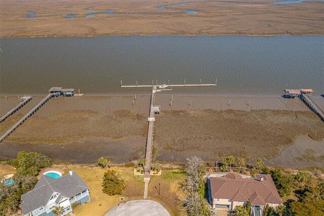 113 Cabretta Island Cir, Brunswick, GA 31520 - bird's eye view with a water view