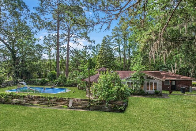 156 Lansing St, Brunswick, GA 31525 - view of grassy yard