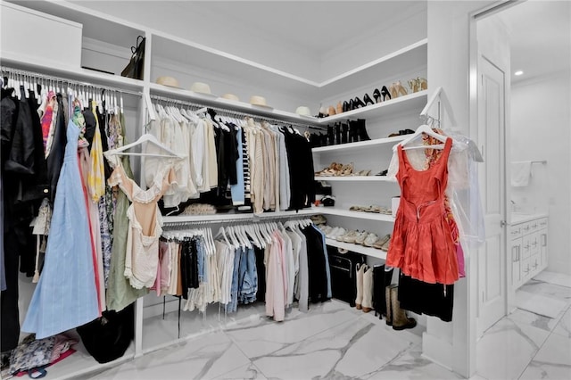 view of spacious closet